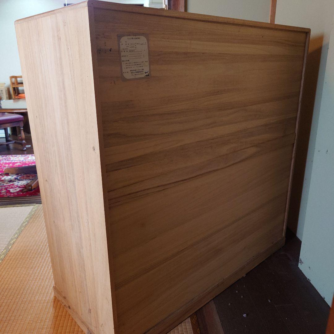 桐　たんす　箪笥　8段