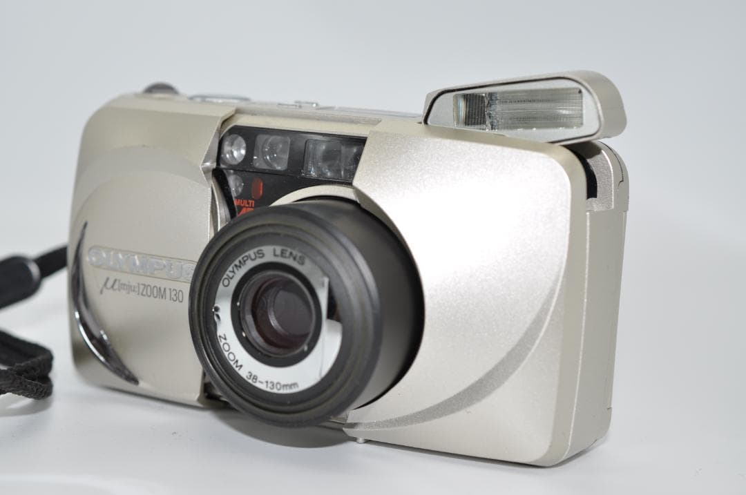 【美品】 OLYMPUS μ mju ZOOM 130 コンパクトフィルムカメラ