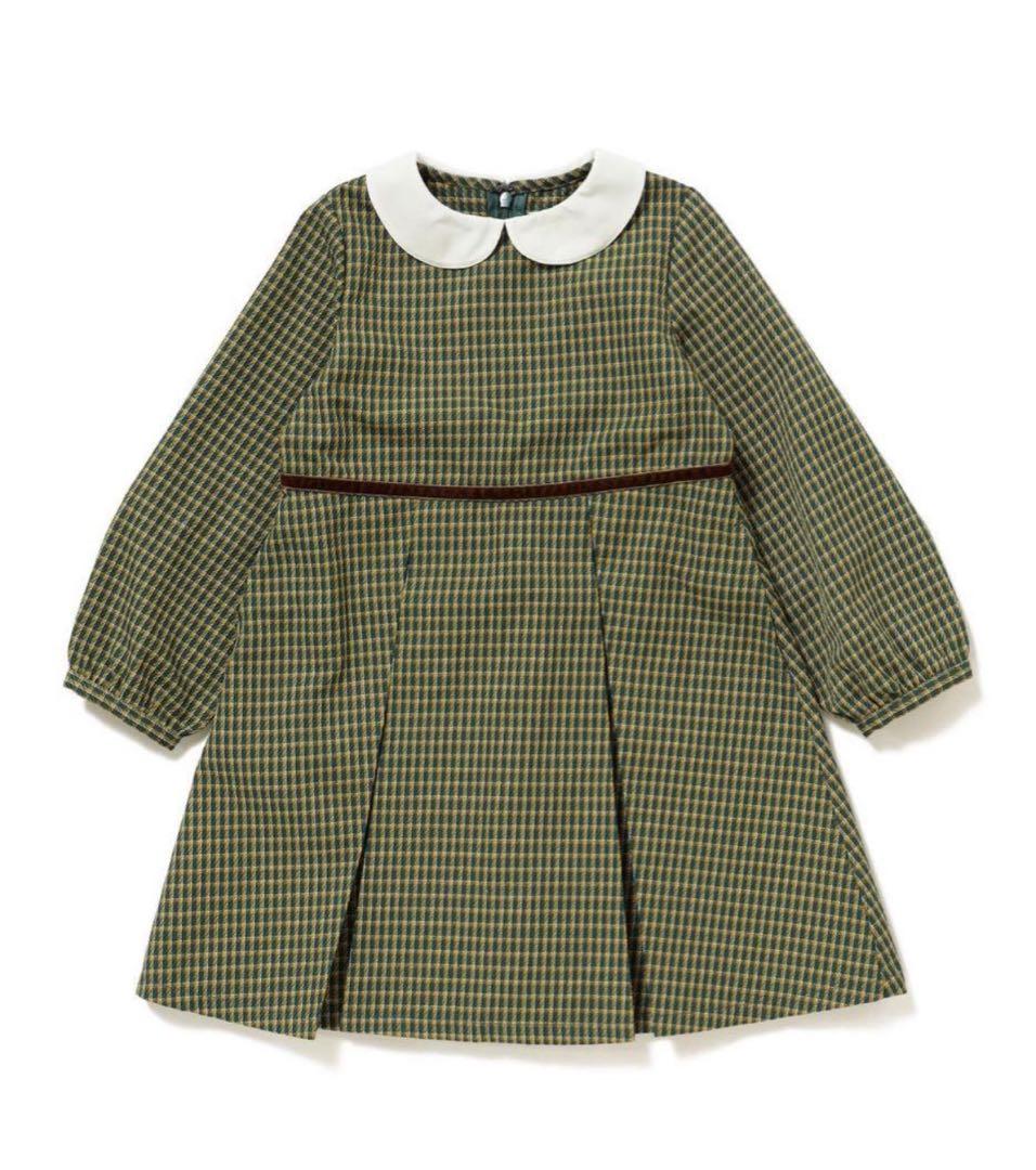 B:MING by BEAMSチェックワンピース　ジャケット2点セット