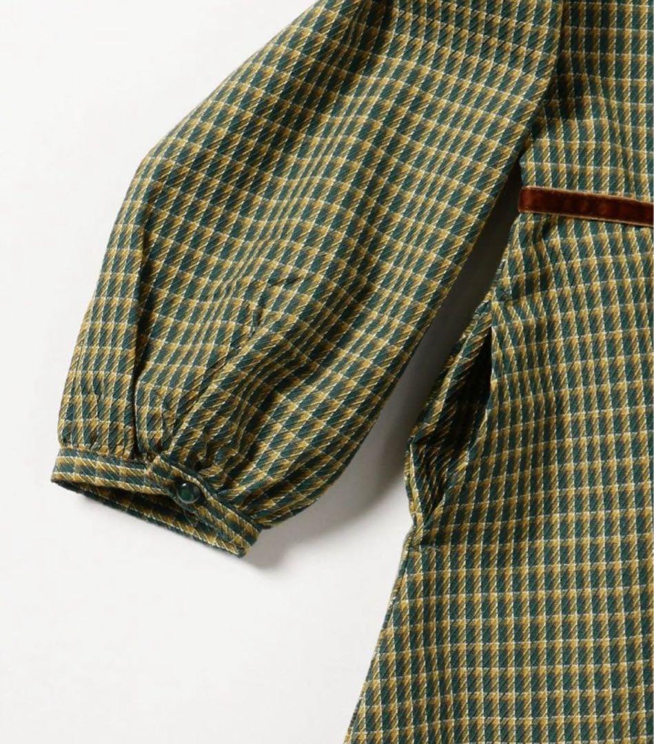 B:MING by BEAMSチェックワンピース　ジャケット2点セット