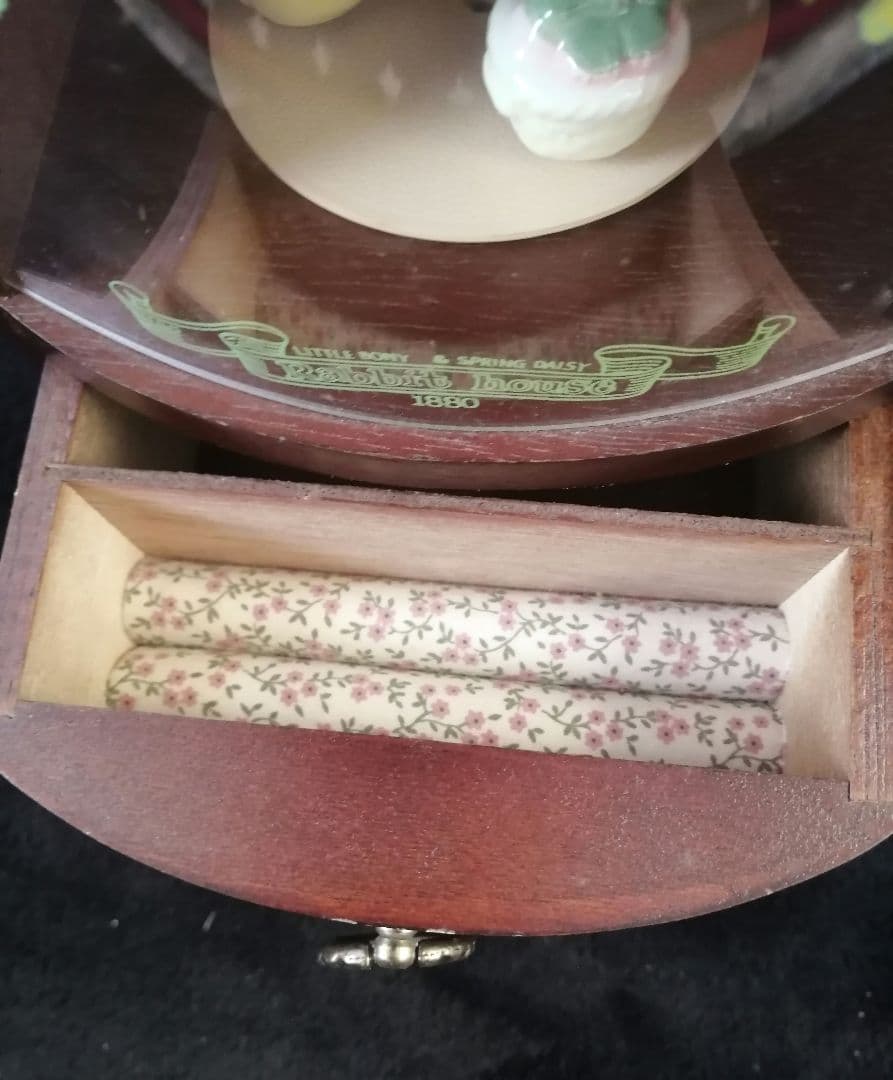 COUNTRY RABBIT ラビットハウス　オルゴール　アクセサリーケース希少