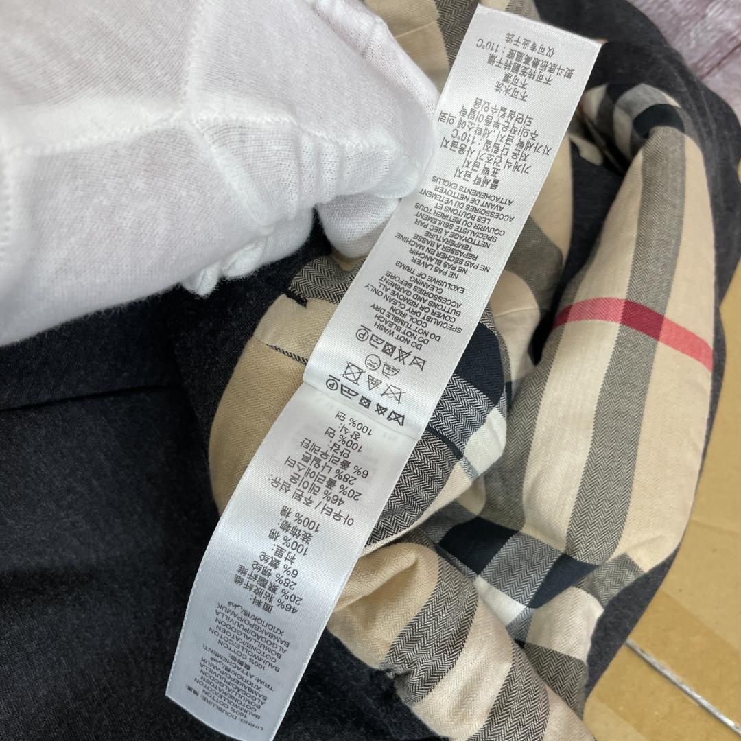 美品　バーバリー　14y 164cm（160cm） ジャケット　チャコールグレー