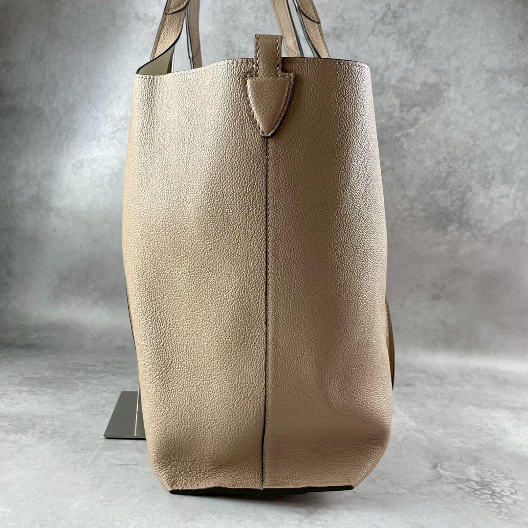 り*号様 【極美品】TODS タイムレス トートバッグ ベージュ ポーチ付き