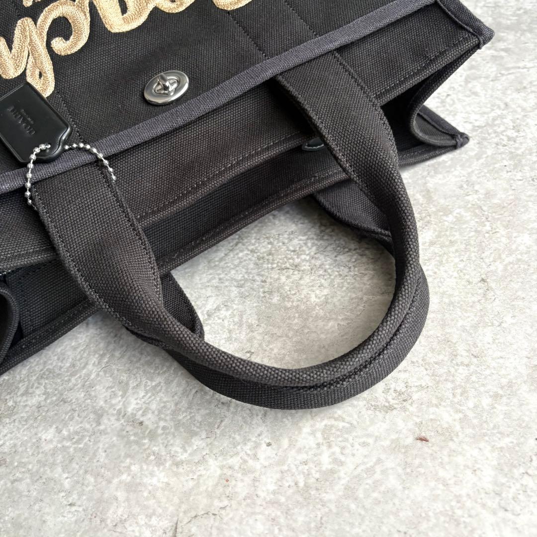【極美品】COACH カーゴ トート ターンロック 2way ショルダーバッグ