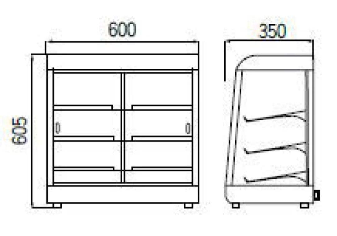 タイジ　温蔵ショーケース　保温器　ホットショーケース