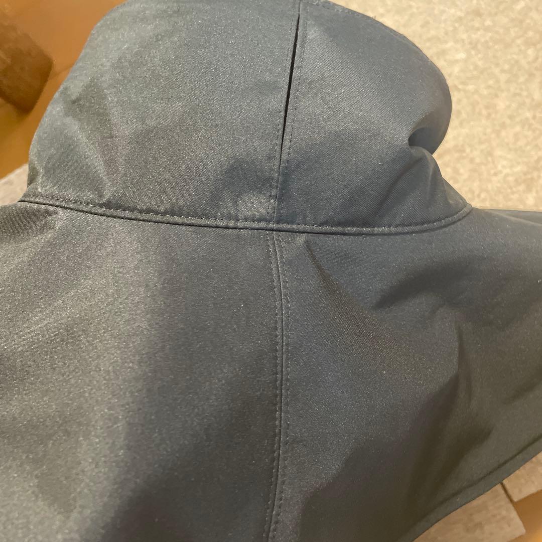 未使用 サンバリア１００ 帽子 ナチュラル ワイド ハット つば広 完全遮光