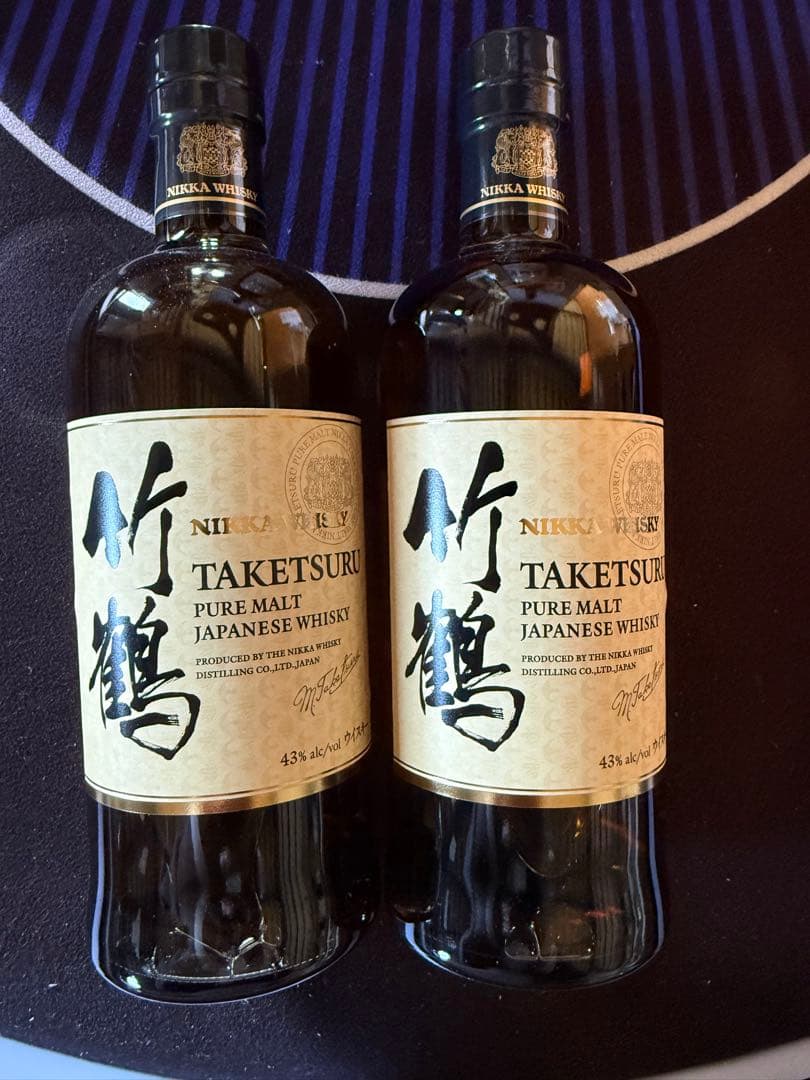 ニッカ 竹鶴 ピュアモルトウイスキー 43%