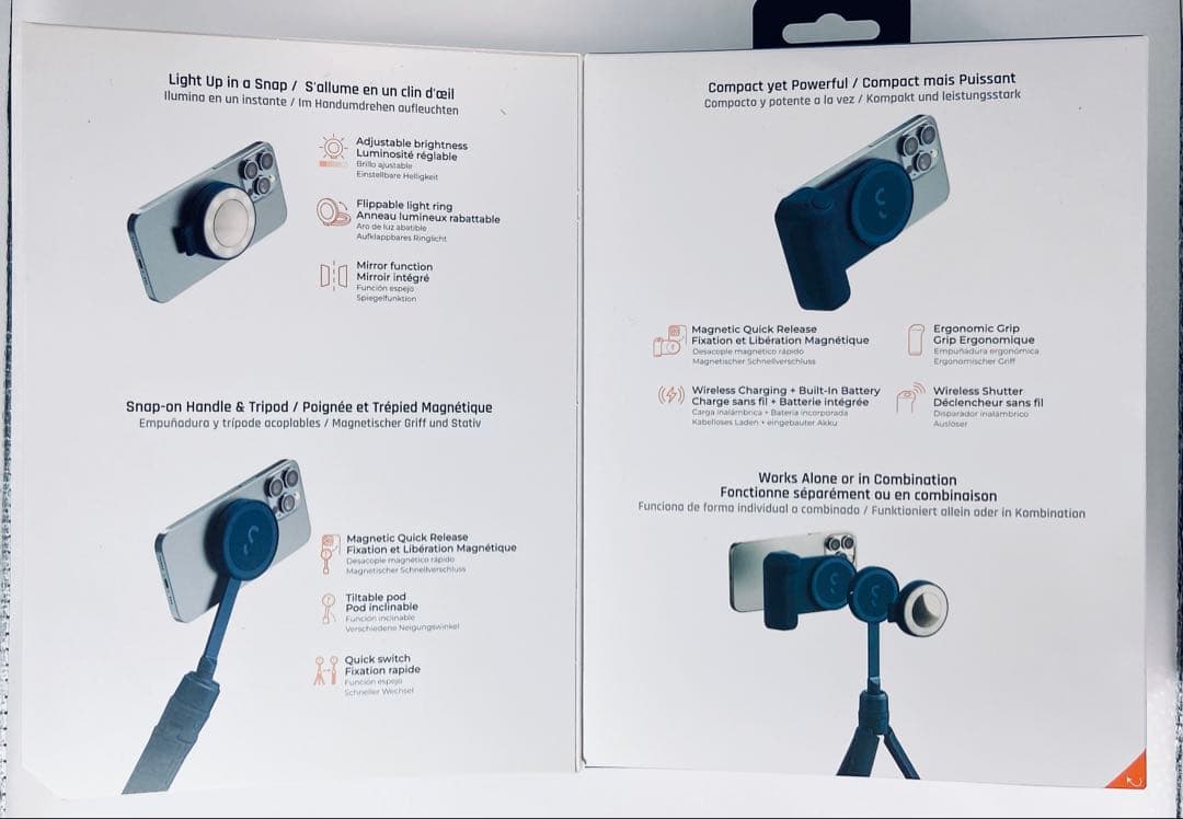 【新品未使用】Shift Cam オールインワンキット ブルー 付属品欠けなし