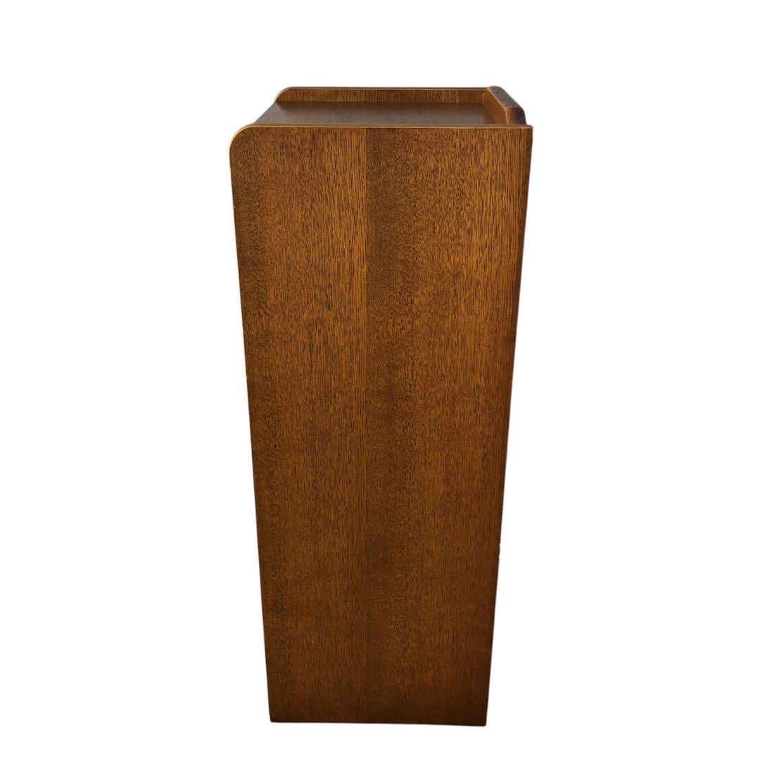 浜本工芸　楢（ナラ）無垢材　電話台　小物収納引き出し付き ハマモトコウゲイ