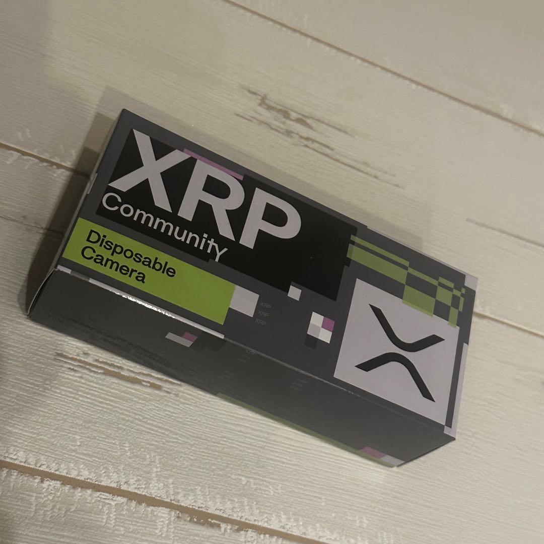 XRP 使い捨てカメラ 箱付き　Ripple