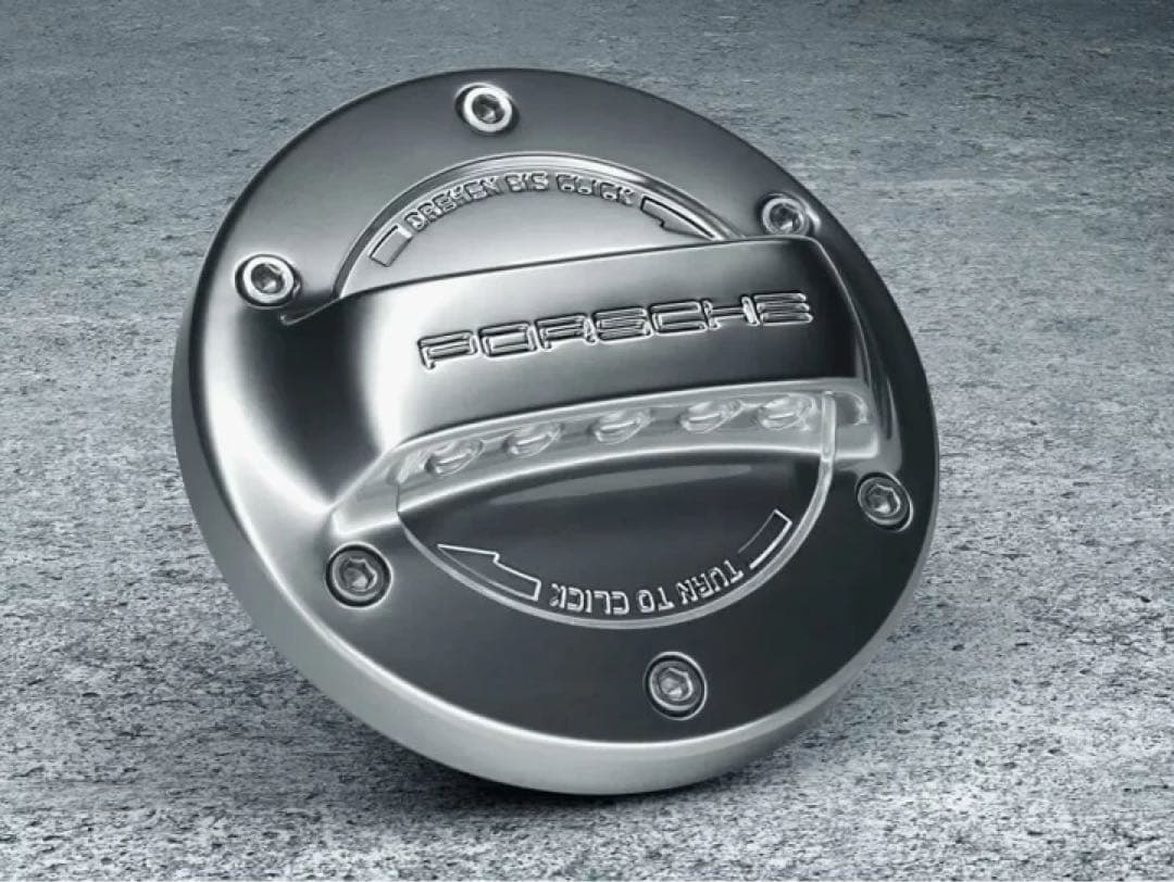 ポルシェ 純正 アルミニウムルック・フュエルタンクキャップ