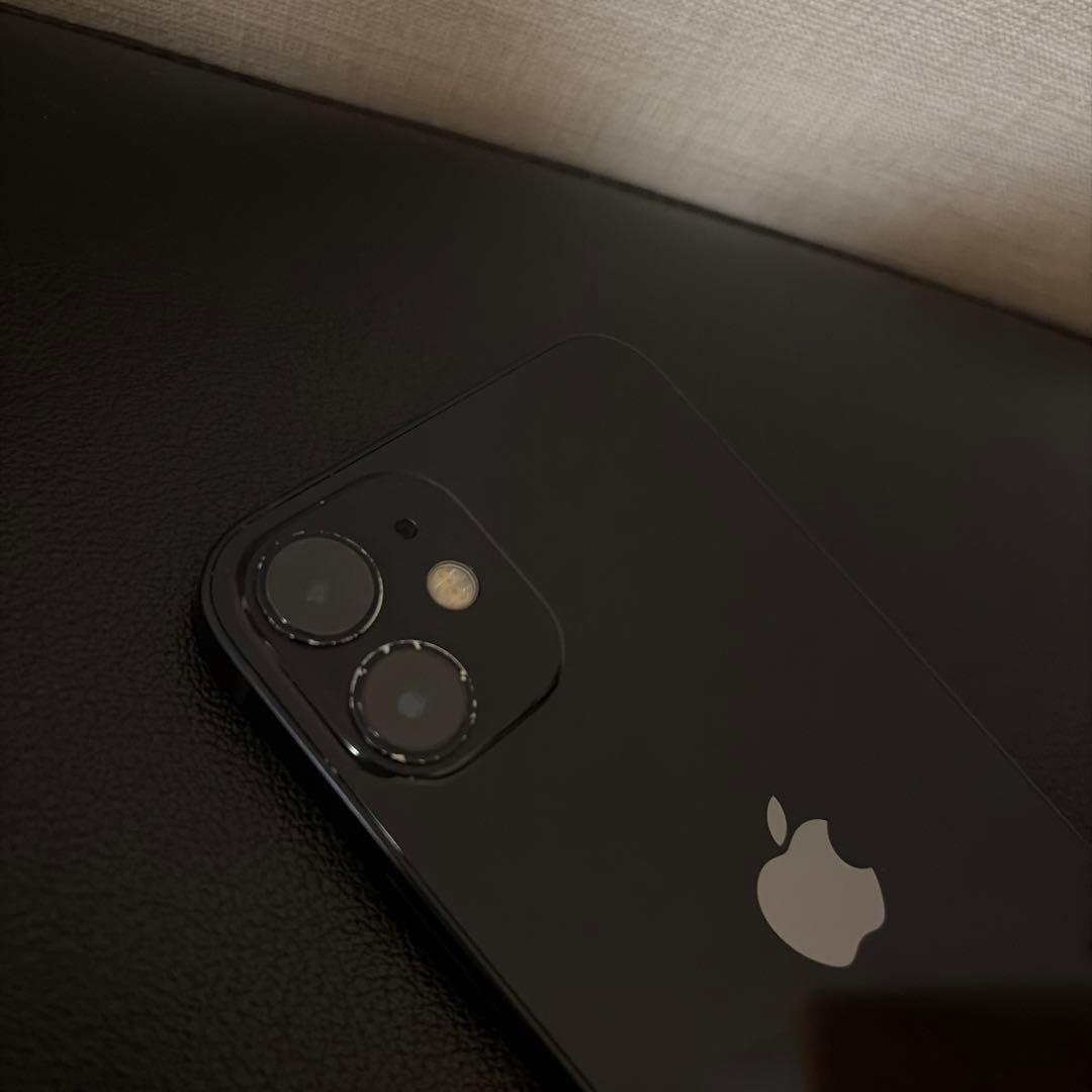 Apple iPhone 12 mini ブラック 本体　イヤフォン　充電