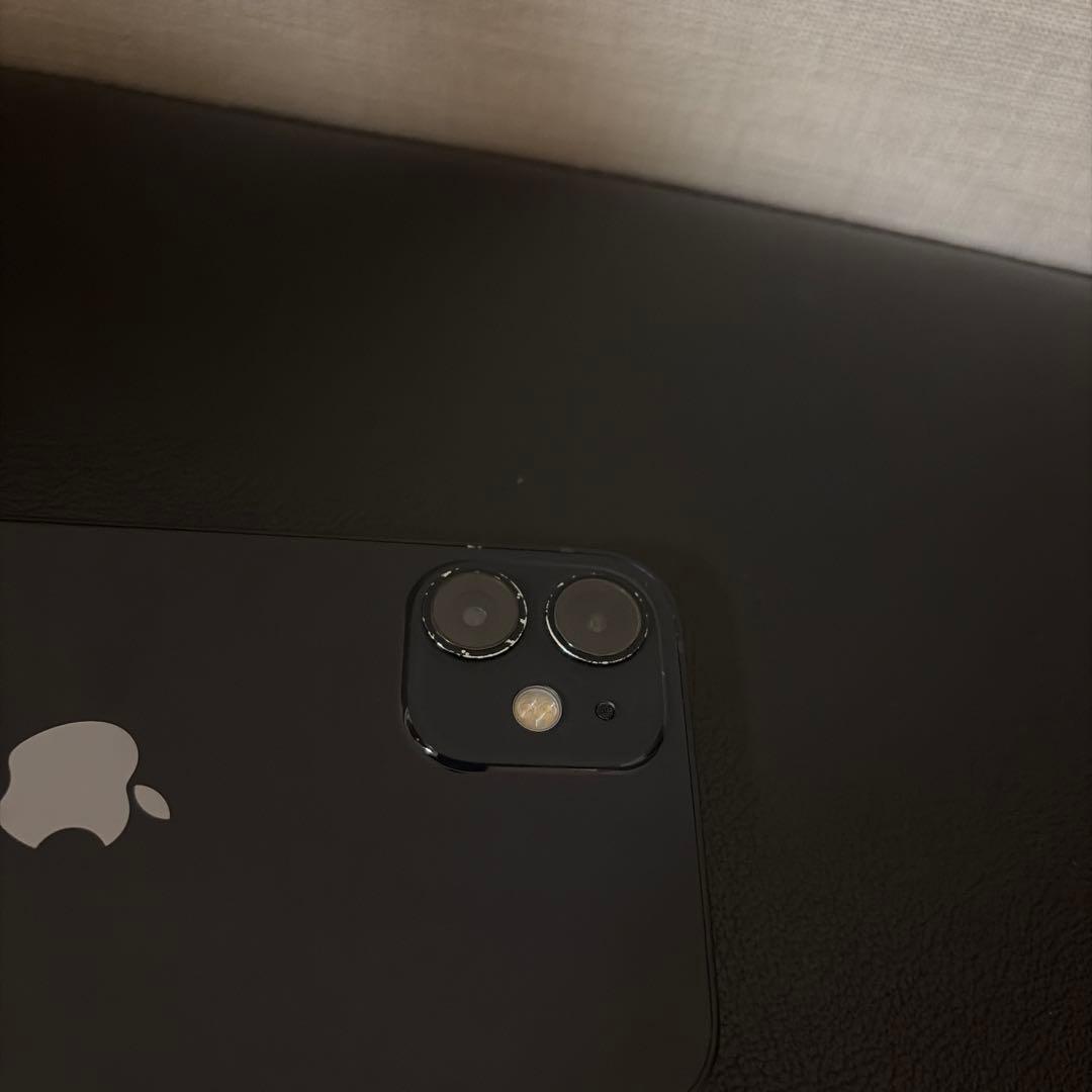 Apple iPhone 12 mini ブラック 本体　イヤフォン　充電