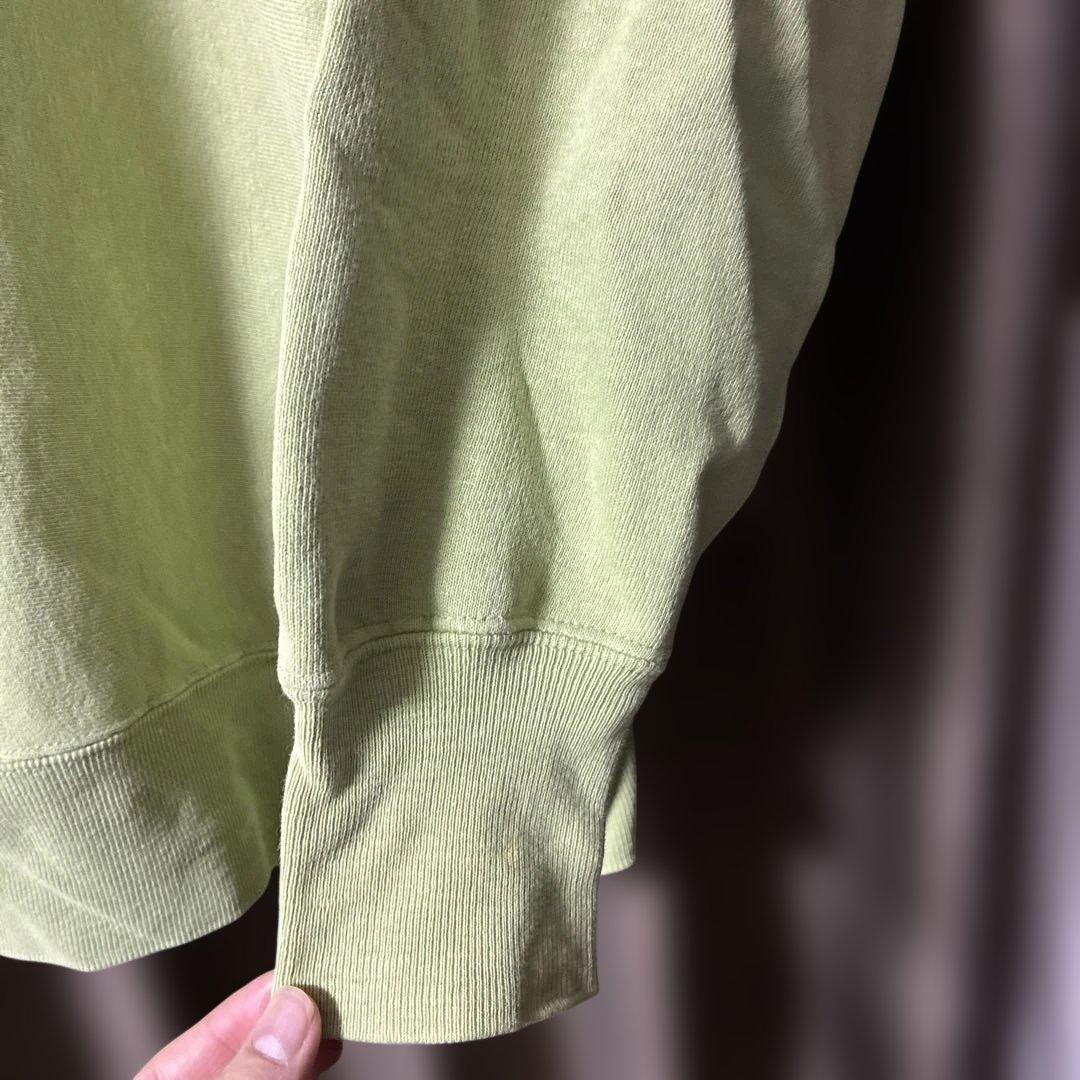 90s champion リバースウィーブ　ピスタチオ　レアカラー　袖目無し