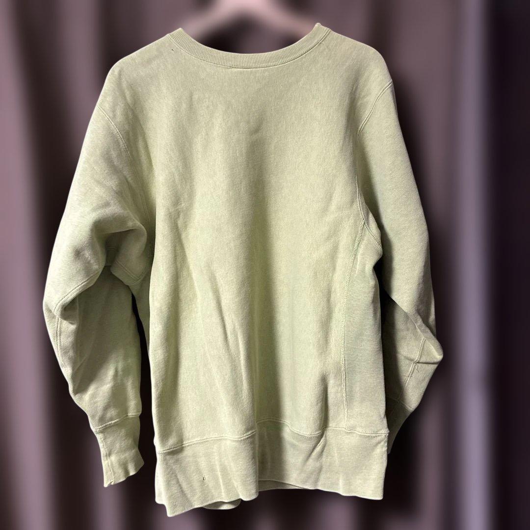 90s champion リバースウィーブ　ピスタチオ　レアカラー　袖目無し