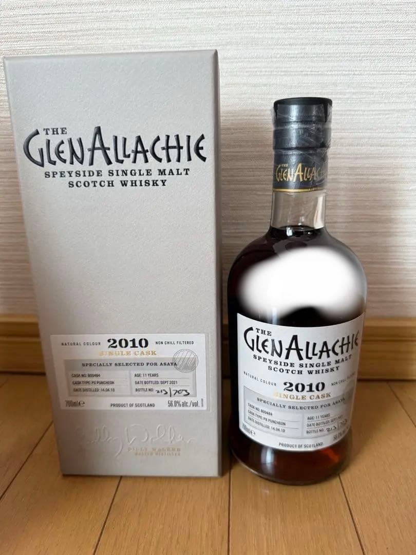 GlenAllachie 2010 シングルモルトウイスキー 700ml