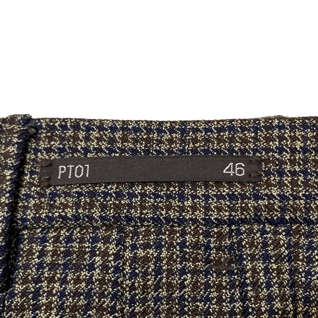 ●極美品 PT01 46 SUPER100S生地 ルーマニア製 定価45000程
