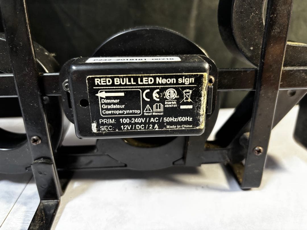 初売りセール Red Bull ネオン看板 ネオンサイン LEDライト 美品