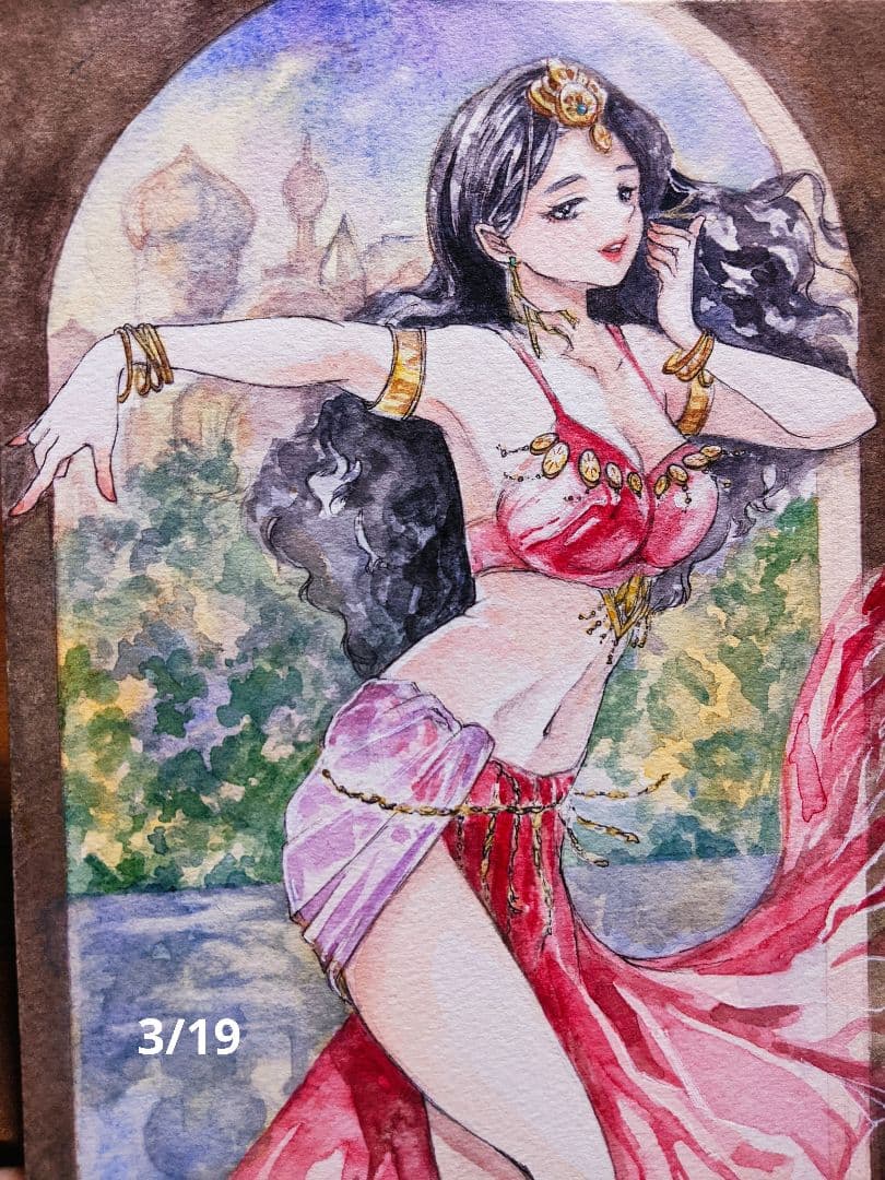 手描きイラスト　イラストオーダー　満ページ