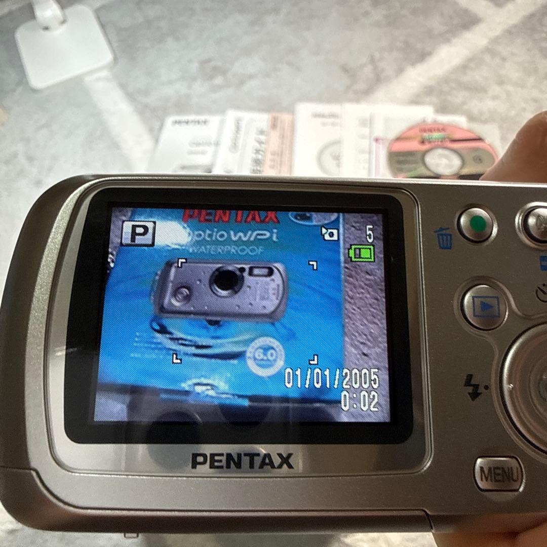 PENTAX Optio WPi オプティオ シルバー