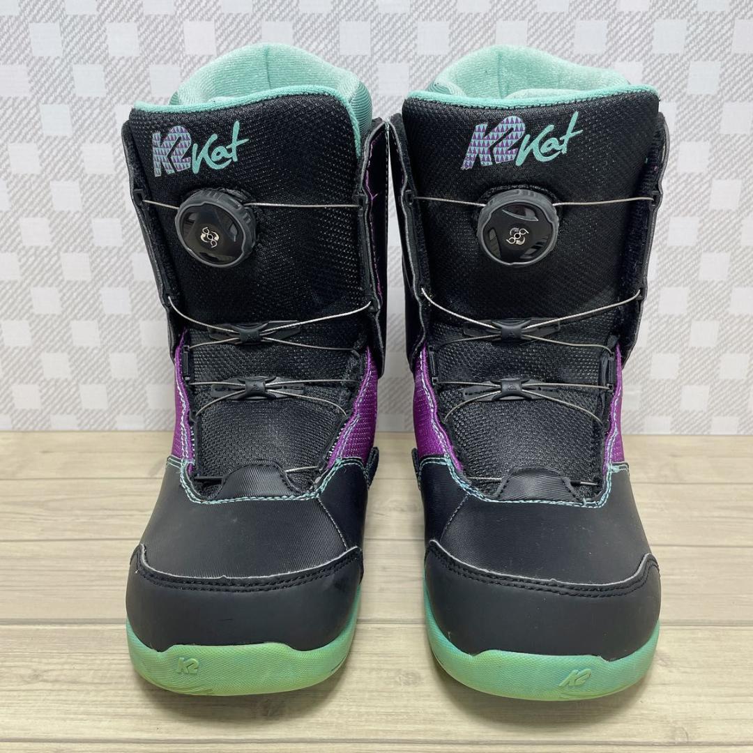 【BOA】スノーボード ブーツ「K2 KAT」21cm ジュニア インナーブルー