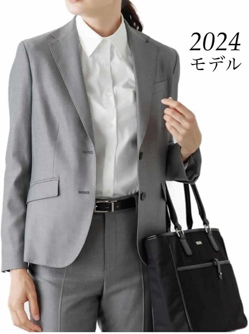 NEWYORKER 2024年モデル シルク 13号 ジャケット フレアスカート