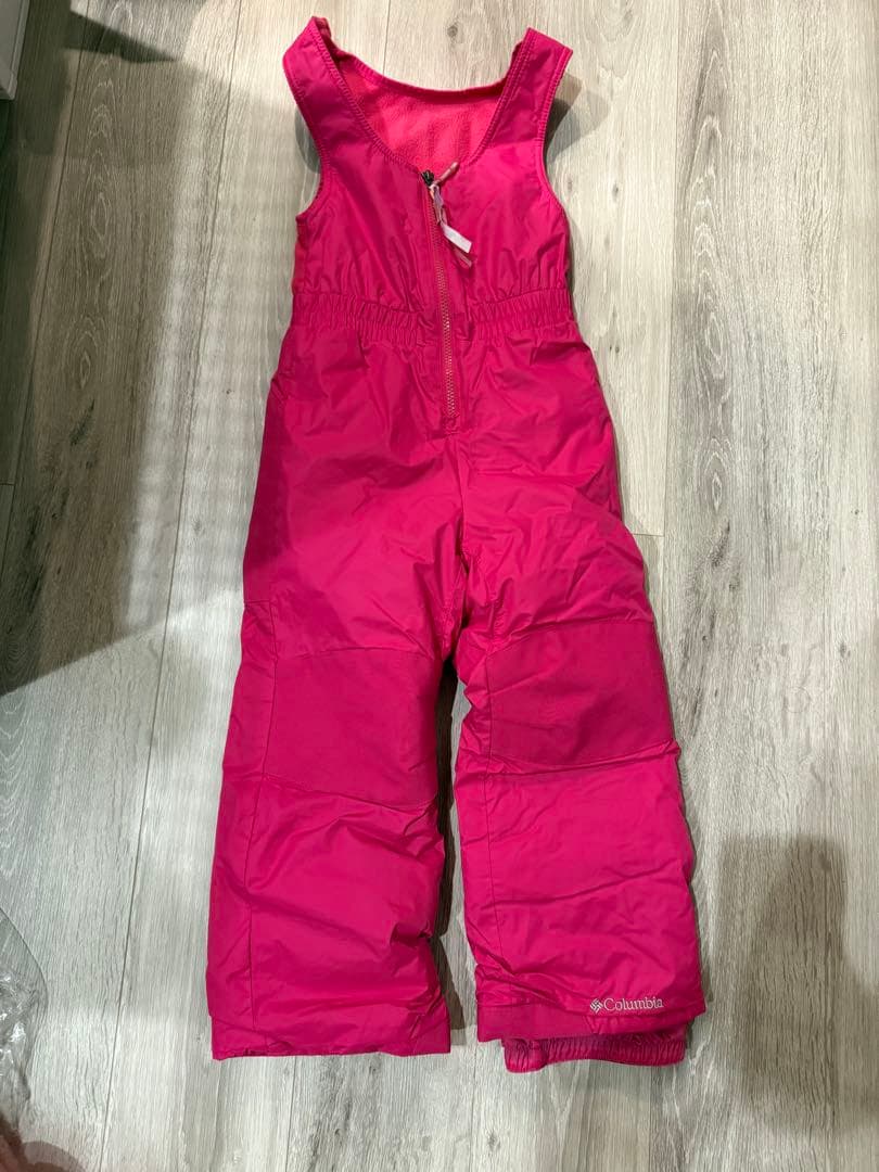 Columbia スキーウェア キッズ（XXS）110㎝　ピンク　小花