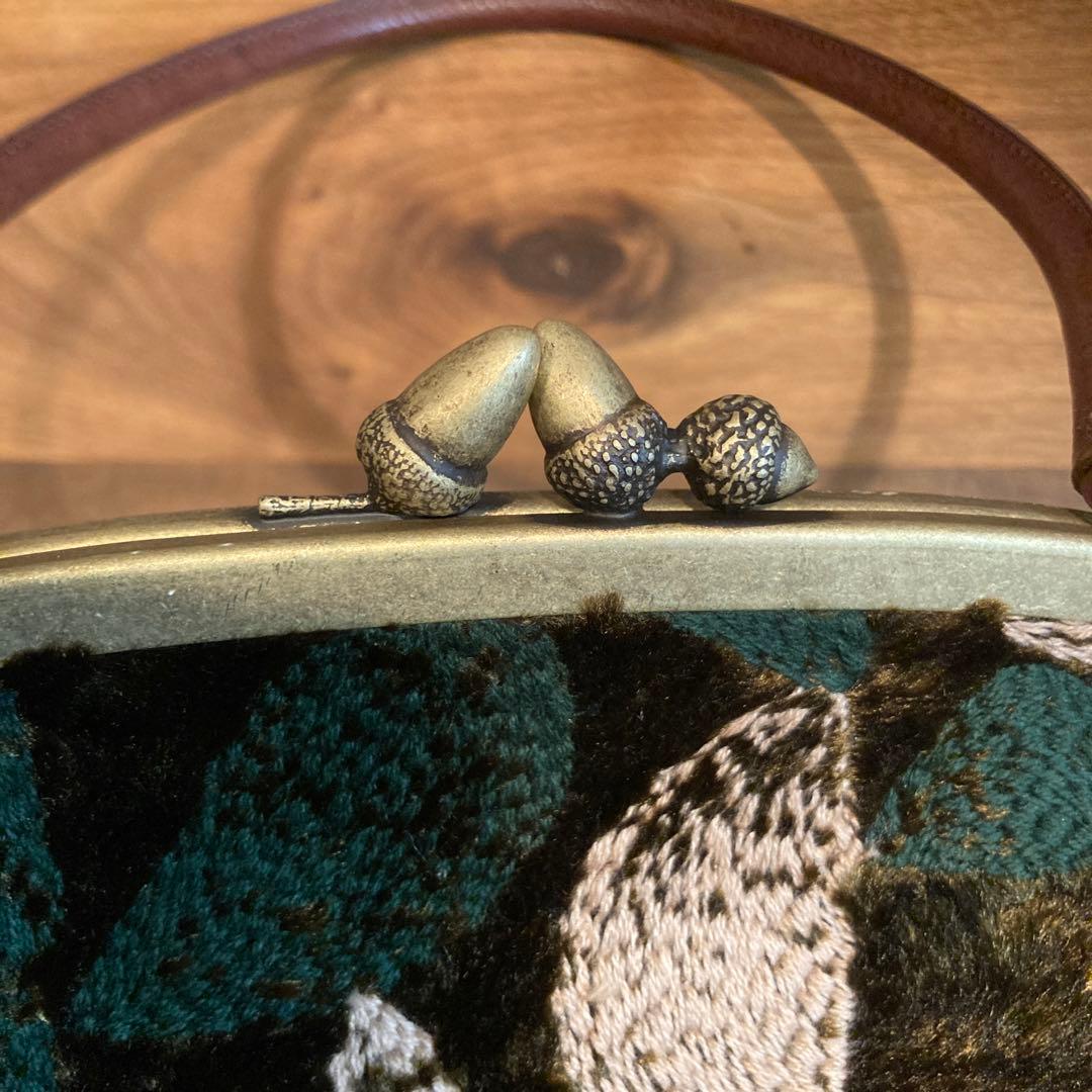 【新品未使用】ミナペルホネン☆voix☆ガドルバッグ☆ブラウン♡