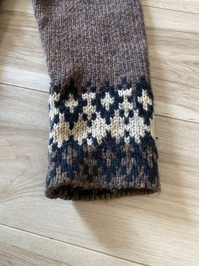 ミハラヤスヒロ MIHARA YASUHIRO ケーブルカーディガン サイズ48