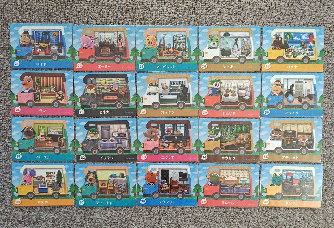 T*。様 どうぶつの森 amiibo＋カード 49枚セット