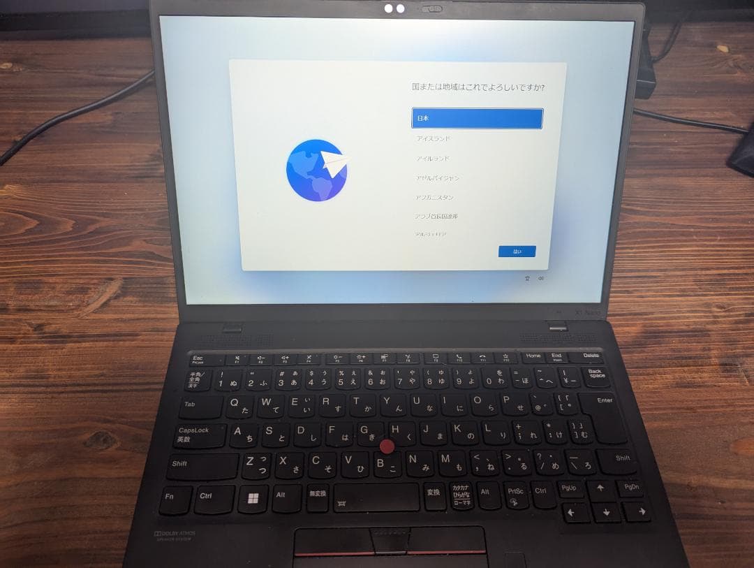 Windowsノート本体 ThinkPad X1 Nano Gen 1 20UN00ETJP