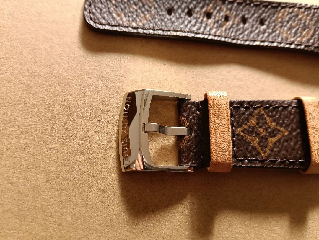 【専用】タンブールGM用　純正モノグラムキャンパスストラップベルト L.S