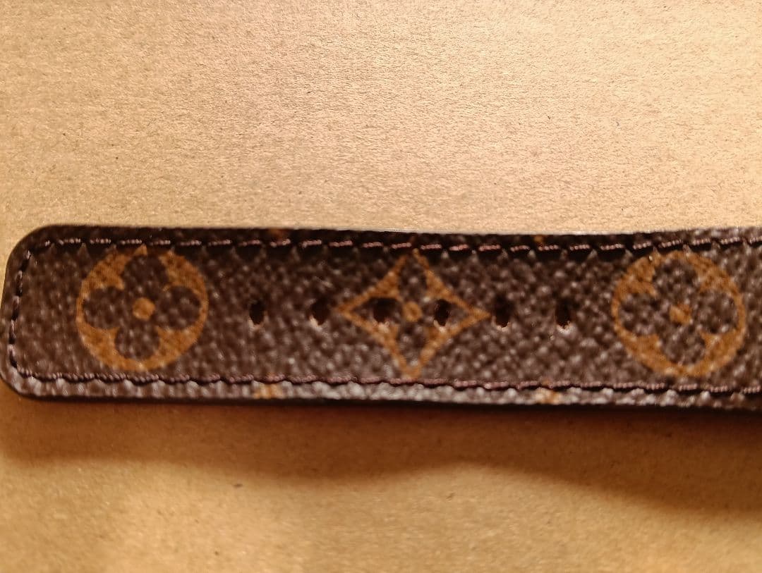 【専用】タンブールGM用　純正モノグラムキャンパスストラップベルト L.S