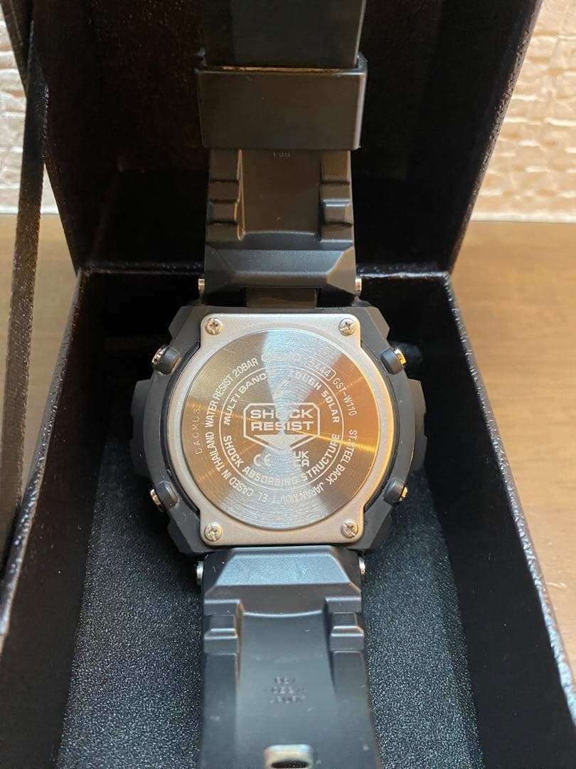 【お得品】G-SHOCK GST-W110 1AJF 電波ソーラー　タフソーラー