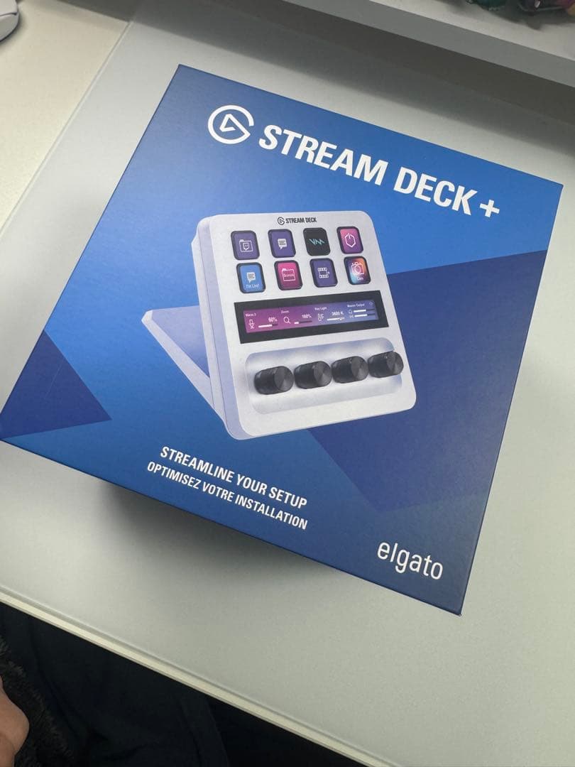 美品 Elgato Stream Deck + ホワイト