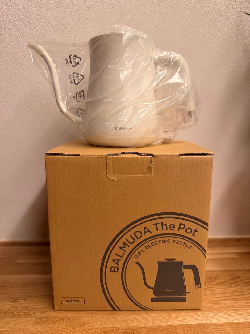 BALMUDA The Pot ホワイト 電気ケトル