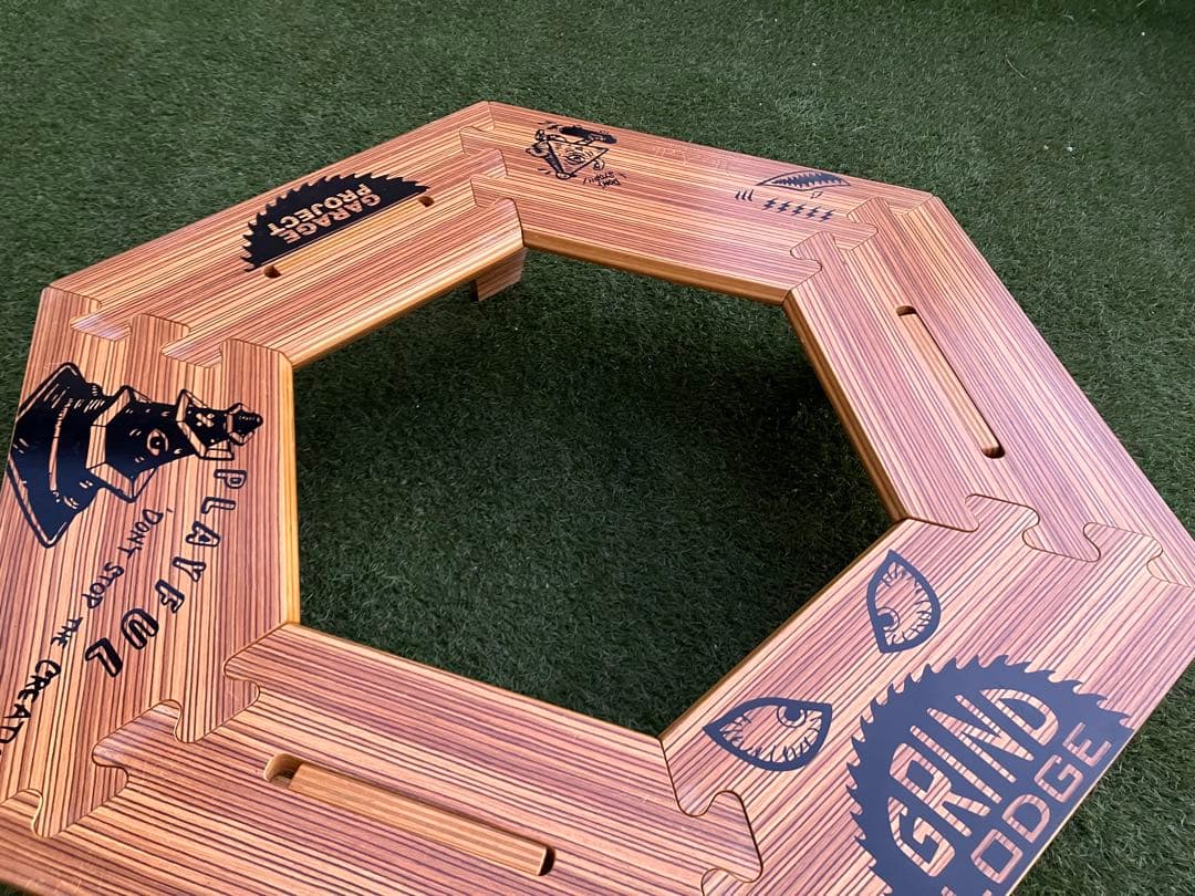 しま次郎　TheArth 六角　ヘキサテーブル