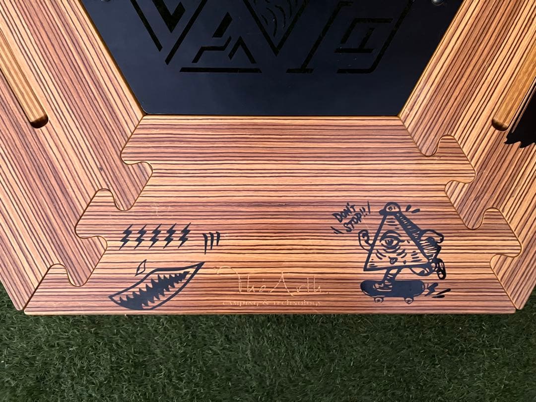 しま次郎　TheArth 六角　ヘキサテーブル