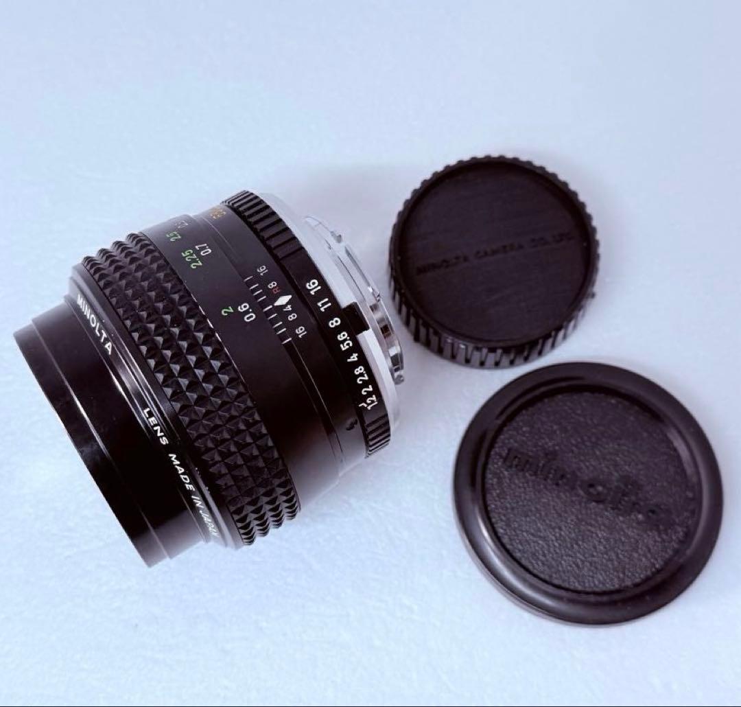 Minolta MC ROKKOR-PG 58mm F1.2 後期 各動作良好