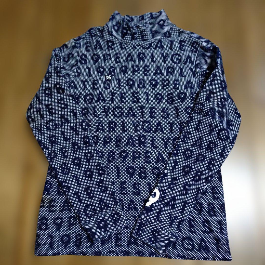 PEARLY GATES ロゴプリント長袖シャツ サイズ2