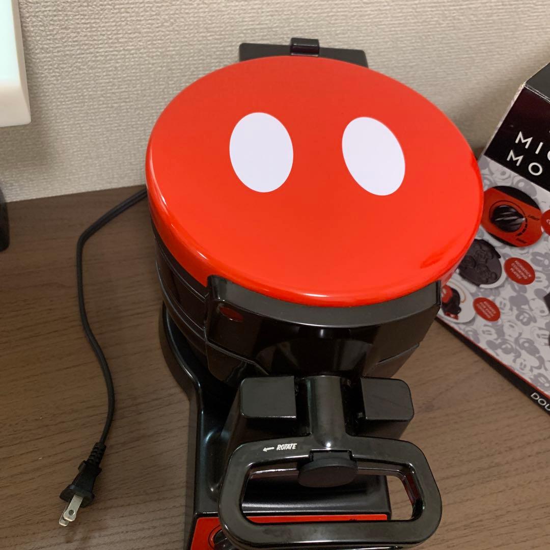 ディズニー ミッキーマウス ダブルフリップワッフルメーカー