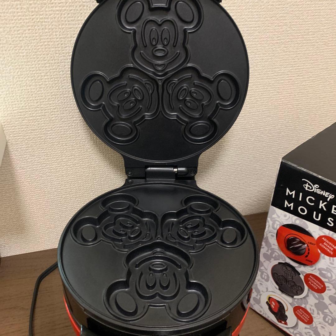 ディズニー ミッキーマウス ダブルフリップワッフルメーカー