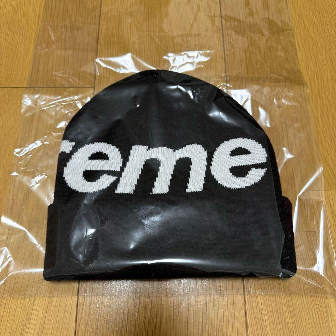 Supreme Big Logo Beanie ビーニー　ニットキャップ　Box