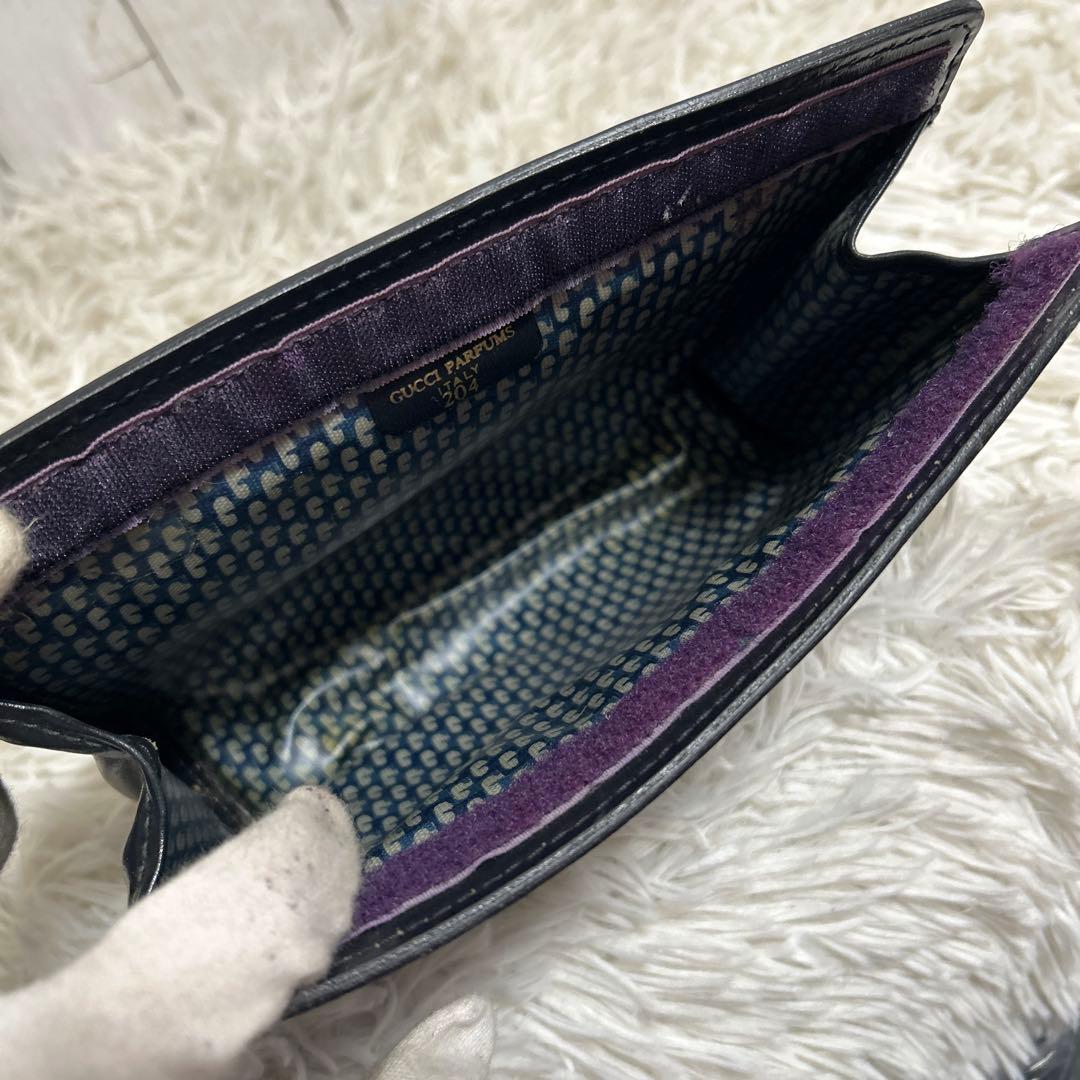 GUCCI オールド オールドグッチ スエード セカンドバッグ クラッチバッグ