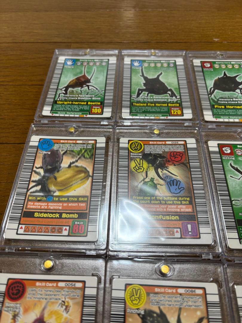 ムシキング　英語　26枚セット