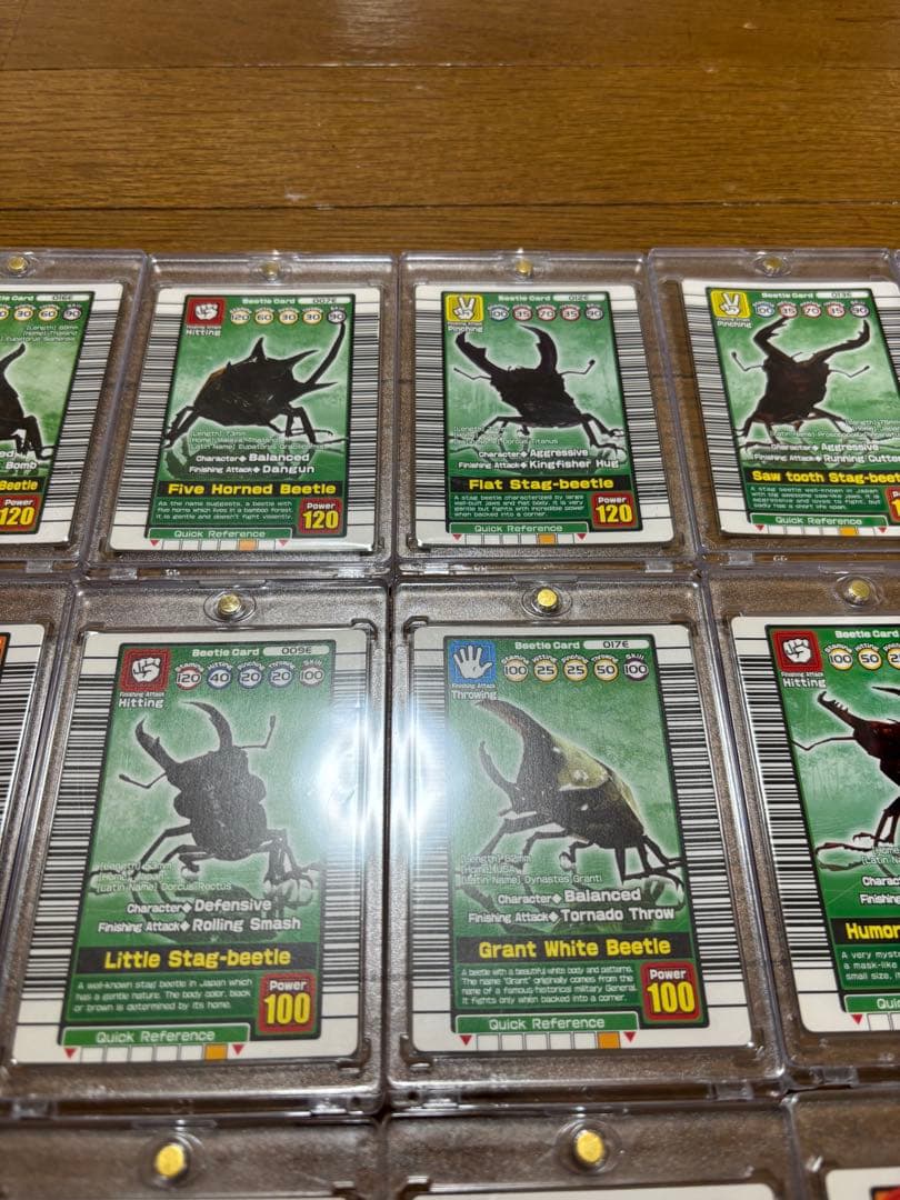 ムシキング　英語　26枚セット