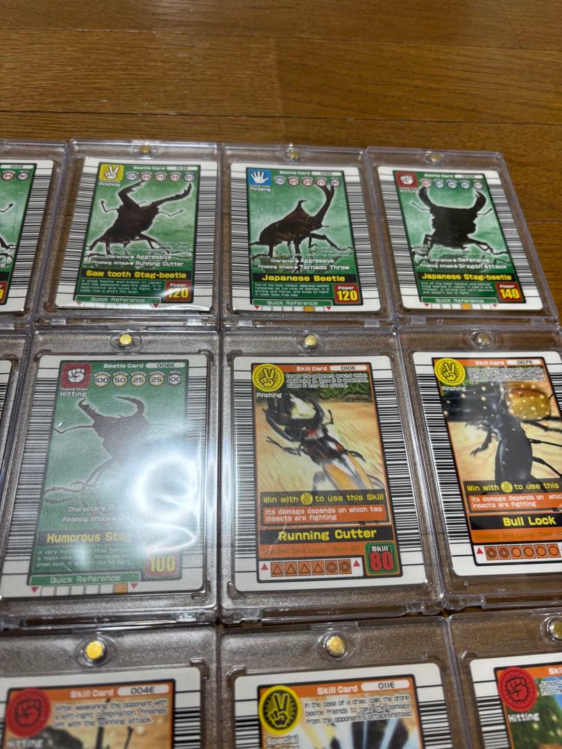 ムシキング　英語　26枚セット