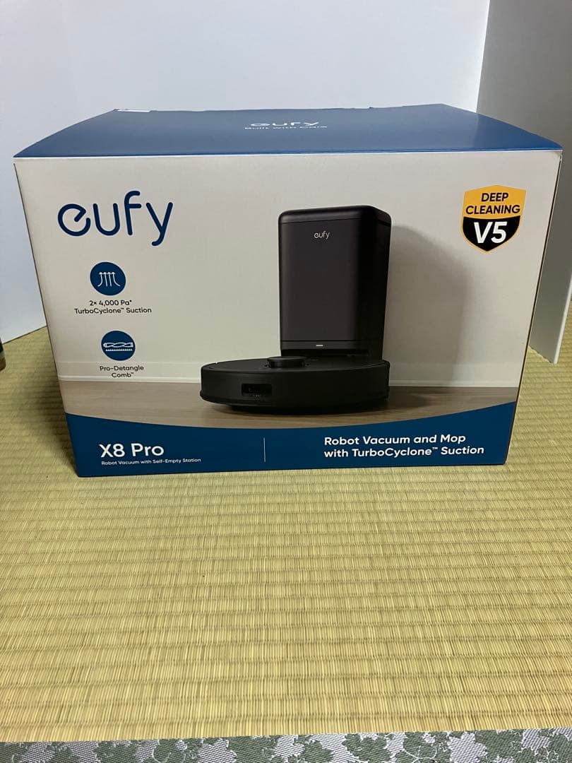 【新品】Anker Eufy Clean X8 Pro ゴミ収集ステーション付き