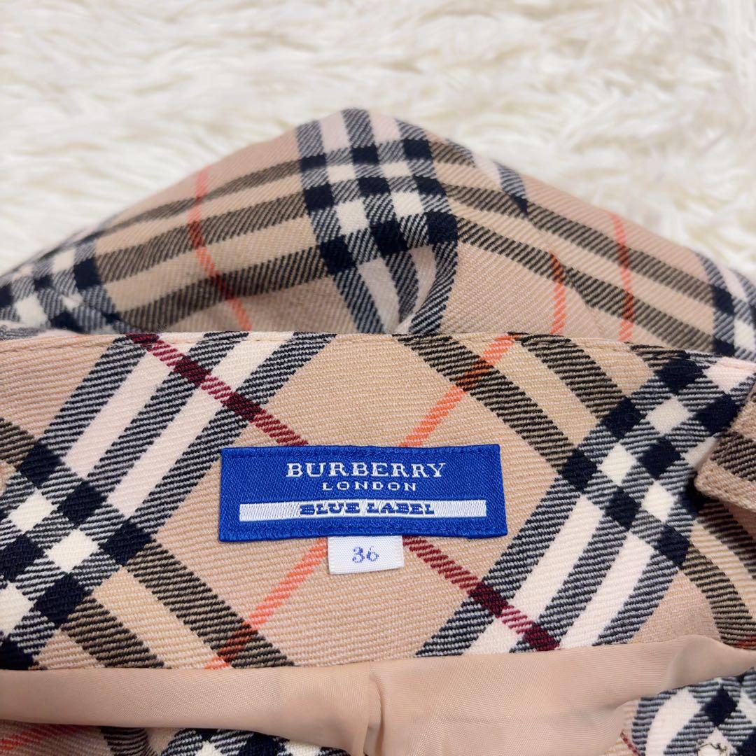 BURBERRY BLUELABEL キャミソール　 プリーツ ワンピース