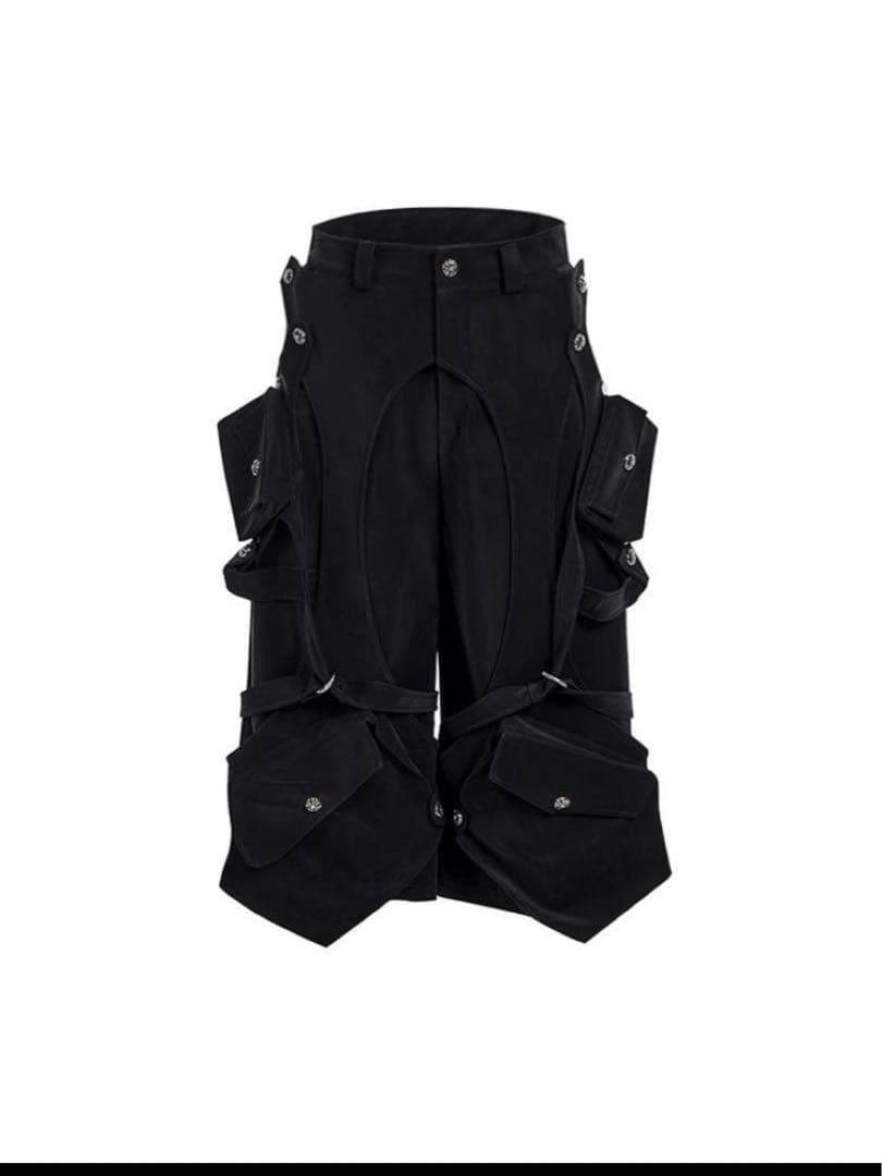 STARTEXCEEDEND 重工多ポケットワークショーツ 七分丈パンツ 八分丈